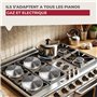 cache plaque de cuisson
