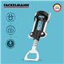 Fackelmann-Tire Bouchon à Levier avec Décapsuleur Métal Argent