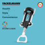 Fackelmann-Tire Bouchon à Levier avec Décapsuleur Métal Argent