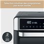 SEVERIN Mini-Four et Friteuse à Air chaud 12 en 1, Four posable 25 L, Mini four Grande capacité Multifonction 2 200 W avec Ecran