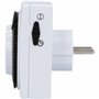 Unitec Programmateur journalier analogique carré 30977:UNITEC Blanc/Noir