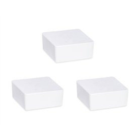 WENKO Lot de 3 recharges humidificateurs Cube 1000g | Bloc granulé | Réduit Les moisissures et Les odeurs | Pièce jusqu'à 80m² |