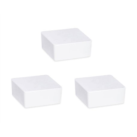 WENKO Lot de 3 recharges humidificateurs Cube 1000g | Bloc granulé | Réduit Les moisissures et Les odeurs | Pièce jusqu'à 80m² |