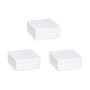 WENKO Lot de 3 recharges humidificateurs Cube 1000g | Bloc granulé | Réduit Les moisissures et Les odeurs | Pièce jusqu'à 80m² |