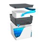 WENKO Lot de 3 recharges humidificateurs Cube 1000g | Bloc granulé | Réduit Les moisissures et Les odeurs | Pièce jusqu'à 80m² |