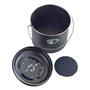 WENKO Poubelle de Compost Mod. Nero 6 L | Composteur de Cuisine avec Couvercle et filtres à Charbon | 3 filtres Inclus pour neut