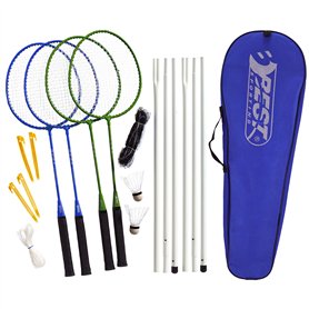 Best Sporting Ensemble de Volants de Badminton pour Adultes et Enfants I Ensemble composé d'un Filet