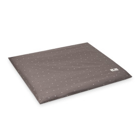 Julius Zöllner Housse pour matelas à langer en coton bio - Motif pois sauvages - Taille 85 x 75 cm