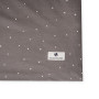 Julius Zöllner Housse pour matelas à langer en coton bio - Motif pois sauvages - Taille 85 x 75 cm