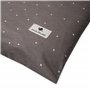 Julius Zöllner Housse pour matelas à langer en coton bio - Motif pois sauvages - Taille 85 x 75 cm