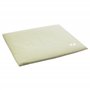 Julius Zöllner Housse pour matelas à langer en mousseline de coton – Mousseline citron vert Taille 85/75 cm