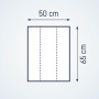 Julius Zöllner Foxies Matelas à langer à 2 cales Taille 50/65 cm
