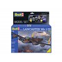 Revell 64300 Avro Lancaster Mk.I/III Kit de maquette en plastique non construit/non peint à l'échelle 1:72 avec accessoires