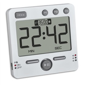 TFA Dostmann Minuteur et chronomètre numérique 99HOURS