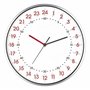 avec Chiffres des Heures Rouges et des Minutes Noirs