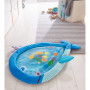 HABA - Eveil Aquatique Grande Baleine - 305557 - Tapis d'éveil Marin - Dès 6 Mois - 65 x 55 cm Coloré