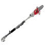 Ikra Elagueuse télescopique sur batterie ICPS 2020, longueur de coupe 20cm, sangle & chaîne de remplacement incluse