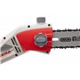 Ikra Elagueuse télescopique électrique IEAS 750, longueur de coupe 185mm, 750W, chaîne de remplacement incluse 78001857 Noir/Gri