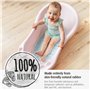 MyHappyBath Mat Tapis de bain pour bébé avec surface antidérapante Motif baleine 42 x 25 cm