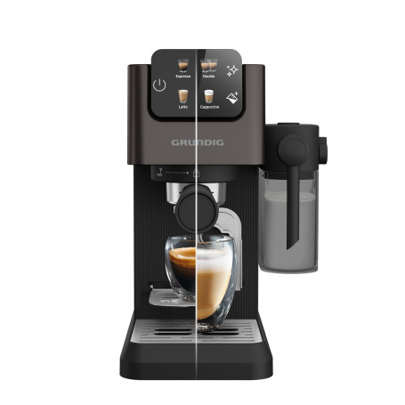 GRUNDIG KSM 5330 Machine à café avec réservoir à lait intégré