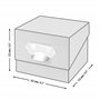Rössler 1325452700 Boîte de rangement pour photos Noir