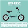 PUKY LR M Aqua Green | Roue à partir de 2 ans | Jouet pour enfants à partir de 2 ans | Balance Bike | Trottinette pour enfants a