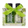Accentra-Set de douche pour femmes Set cadeau OLIVE dans une belle boîte cadeau-Set de 2 pièces avec gel douche et lotion corpor