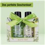 Accentra-Set de douche pour femmes Set cadeau OLIVE dans une belle boîte cadeau-Set de 2 pièces avec gel douche et lotion corpor