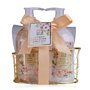 Accentra-Set cadeau de douche pour femmes HONEY JASMINE dans un jolie panier en fil métallique-Set de soins 2 pièces gel douche