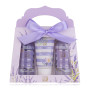 Accentra - Set de douche cadeau pour femmes LAVANDE dans caisse-cadeaux - Kit soins 3 pcs avec gel douche