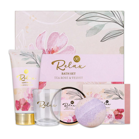 Accentra - Set de bain & soin RELAX dans une belle boîte cadeau