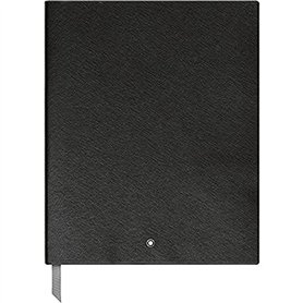 Montblanc 116931 Cahier à dessin #149 Fine Stationary - Noir - Cuir - Couverture Souple - Ligné - 210 x 260 mm