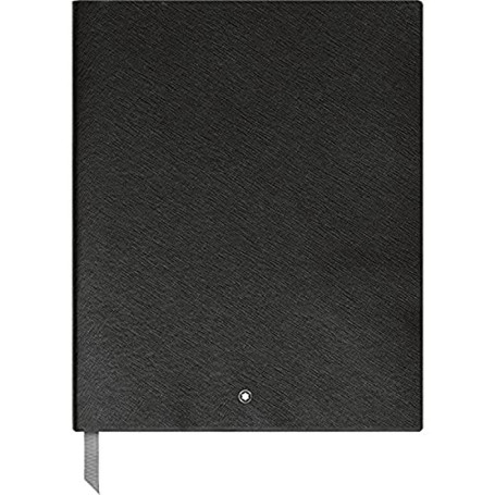 Montblanc 116931 Cahier à dessin #149 Fine Stationary - Noir - Cuir - Couverture Souple - Ligné - 210 x 260 mm
