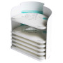 nanobébé Lot de 25 sacs de rangement pour lait maternel - Hygiéniques et peu encombrants - Avec organiseur