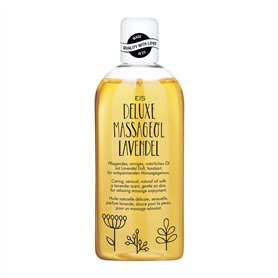 Huile de massage EIS Deluxe Lavande | Pour des massages relaxants | Convient aux couples | Huile chauffante pour la relaxation |