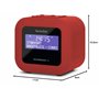 TechniSat TECHNIRADIO 40 - Réveil Radio Dab+ (Dab, FM, réveil avec Deux Temps de réveil réglables, minuteur, Fonction Snooze, éc