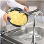 STONELINE Future Poêle Wok 32 cm, avec Couvercle Passoire et Poignée Amovible, Compatible à l'Induction et Four, Revêtement Anti
