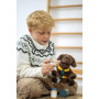small foot Chien avec Sac et Set de Soins, Jouet Animal Domestique, Enfants àpartir de 2 Ans, 12600
