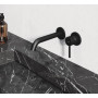 KLUDI Bozz-382443976 Bozz 382443976 Robinet de lavabo à Bec Fixe Noir Mat
