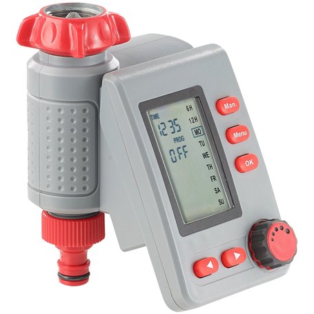 Royal Gardineer Programmateur d'arrosage Digital à Valve magnétique BWC-100
