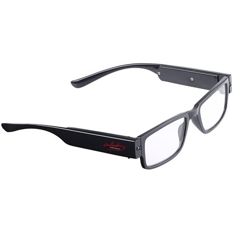 Lunettes de lecture à LED - Avec batterie - Dioptrie +1