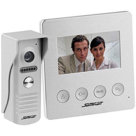 Somikon Visiophone à fonction ouvre-porte VSA-400