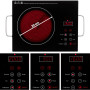 Plaque de cuisson vitrocéramique 2000 W/Ø 20 cm [Rosenstein & Söhne]