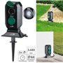 Multiprise dextérieur 2 prises avec programmateur [Royal Gardineer]