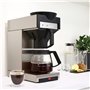 8 L plaque chauffante 17 m en acier inoxydable noir