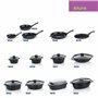 kela Cocotte ovale 8 litres ATURA, Dutch Oven, Cocotte en fonte avec couvercle Induction, fonte d'aluminium à revêtement céramiq