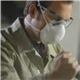 Dräger X-plore 1310 FFP1 Masque de protection respiratoire | Protection buccale comme filtre efficace contre les poussières fine