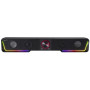 Speedlink Gravity RGB Barre de Son stéréo - Haut-Parleur Bluetooth pour Smartphone/Tablette - Éclairage RVB - Prise Casque et Mi
