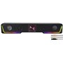 Speedlink Gravity RGB Barre de Son stéréo - Haut-Parleur Bluetooth pour Smartphone/Tablette - Éclairage RVB - Prise Casque et Mi