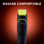 Wilkinson Sword Hydro - Rasoir et tondeuse électrique pour hommes - appareil de soin pour hommes 2-en-1 pour protéger la peau du